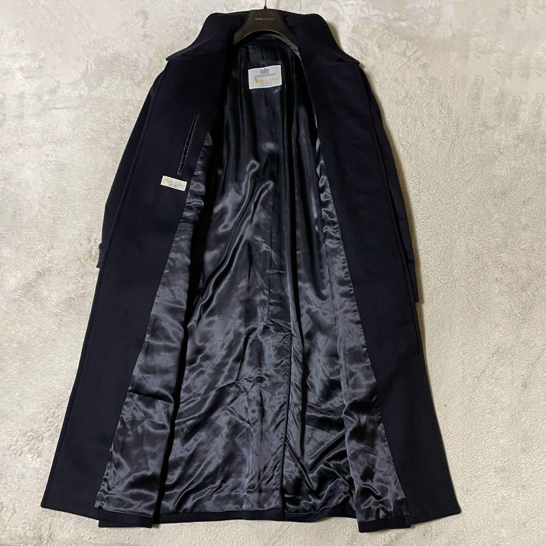 専用英国製 アクアスキュータム ピュアカシミヤ100% ステンカラー 36 美品