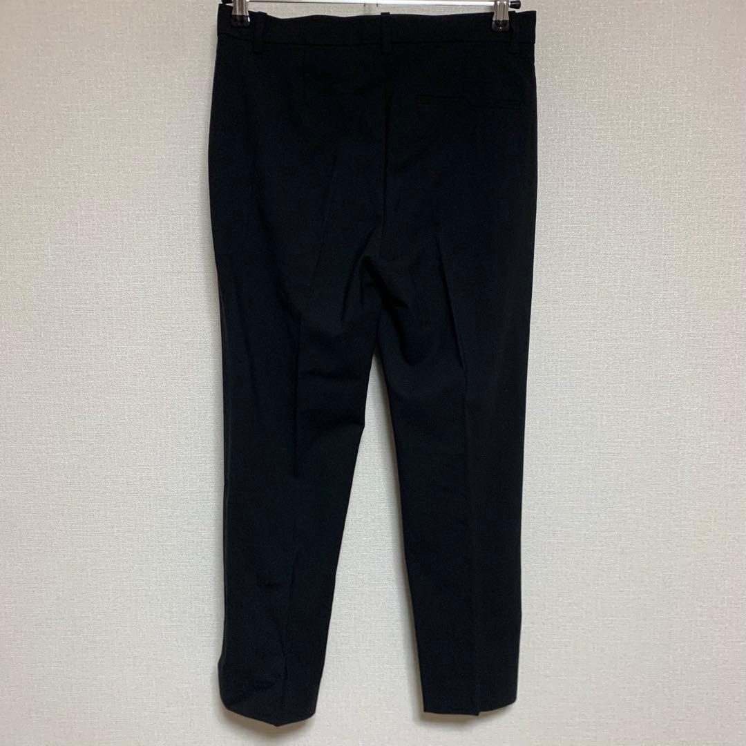 【大人気】セオリー　パンツスーツ　現行　ノーカラー　2 ブラック　セット