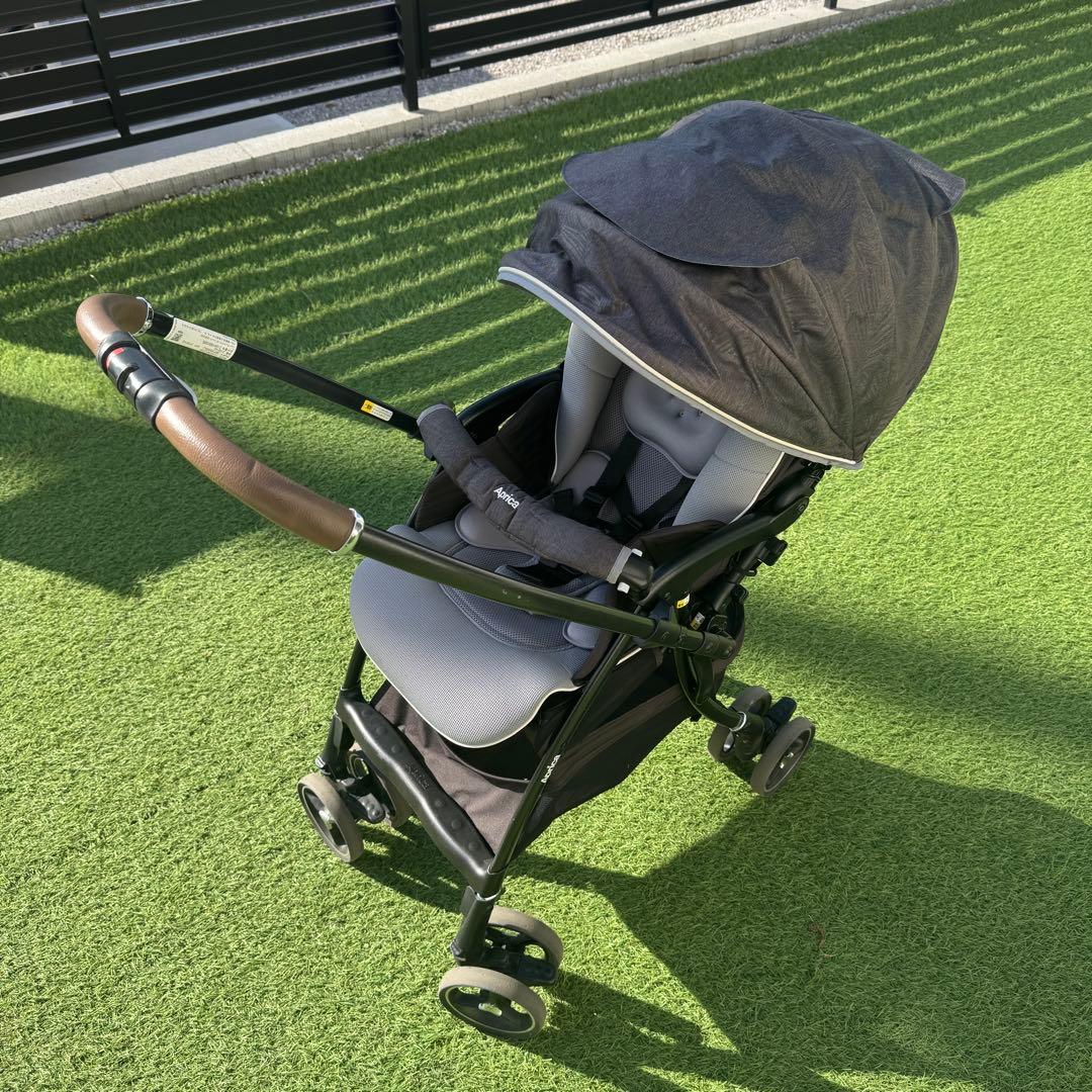Aprica ラクーナクッションAD 限定黒 ベビーカー