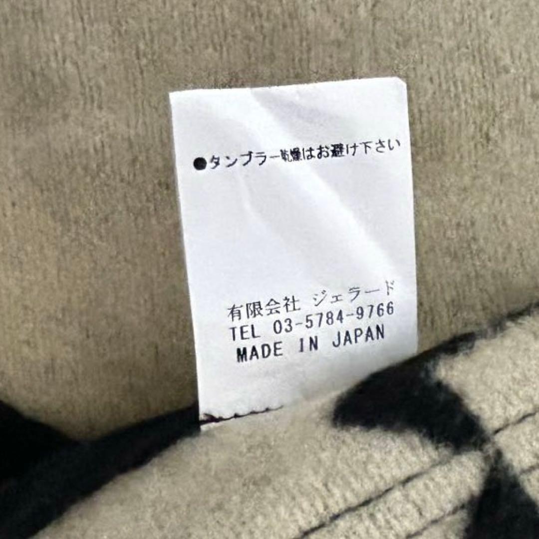 新品未使用タグ付き　JERADO インディアン柄　ウールジャケット　L 白黒