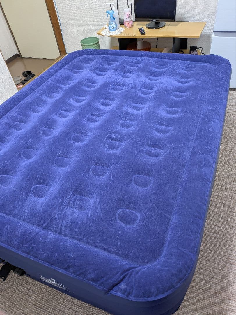 Hill Stone エアーマットレス ダブル 紫