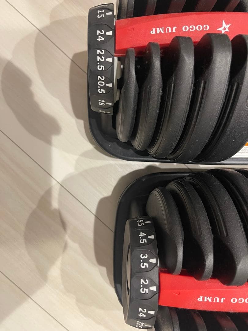 DGKさん専用)GOGO JUMP 可変式ダンベル 24kg 2個セット