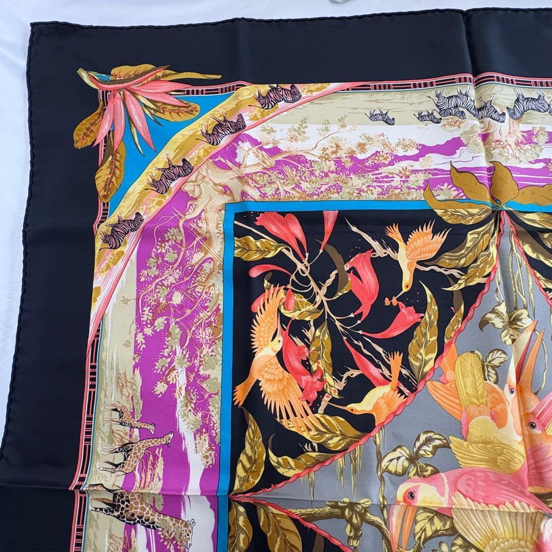 HERMES　カレ９０　TROPIQUES