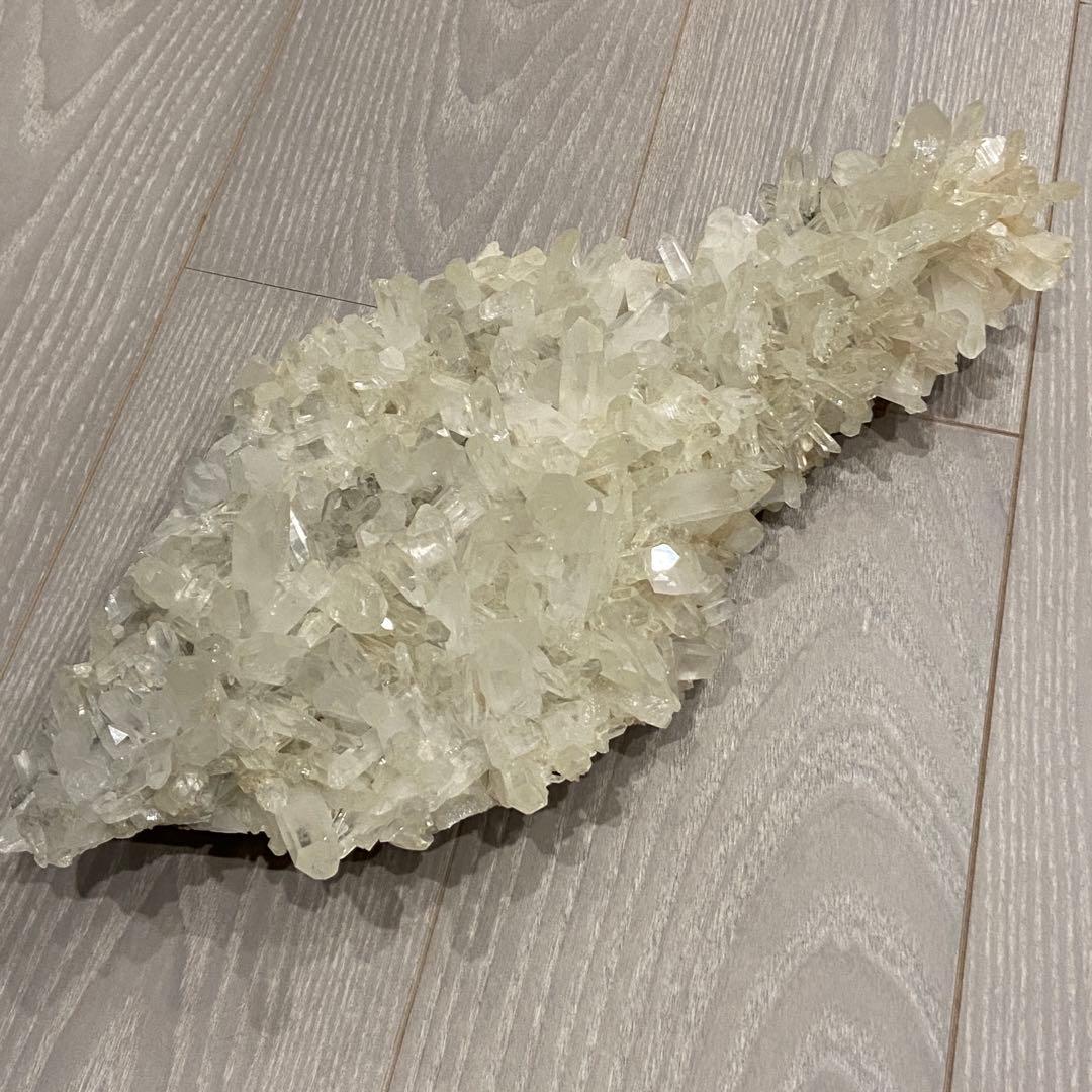 希少VEDA  ヒマラヤ カンチェンジュンガ水晶  BIGクラスター