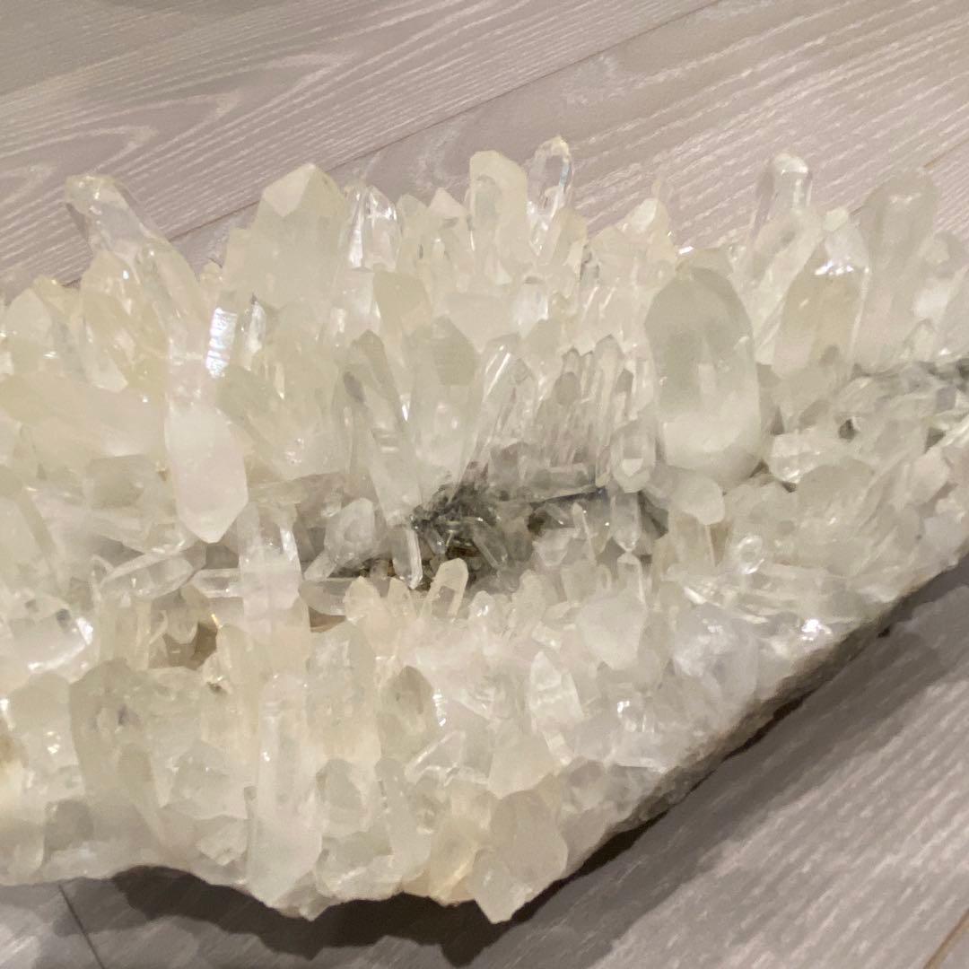 希少VEDA  ヒマラヤ カンチェンジュンガ水晶  BIGクラスター