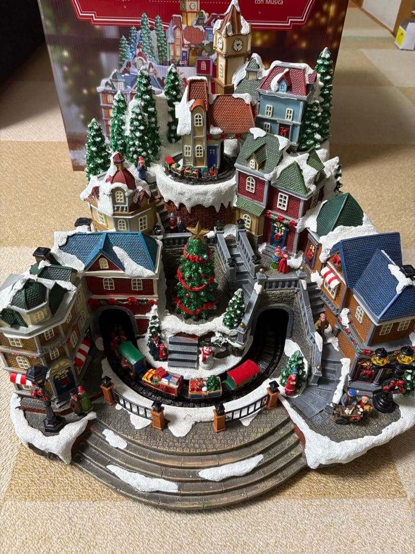 コストコ、クリスマスオルゴールアニメイテッド