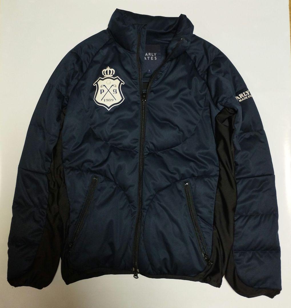 美品　パーリーゲイツ　ダウン90% ゴルフ ダウンジャケット　 紺　ネイビー