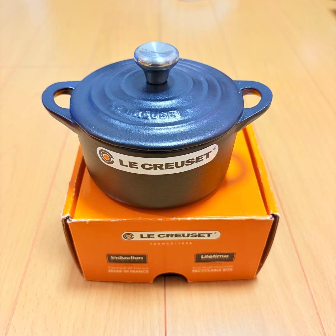 LE CREUSET ci ミニココット マットブラック