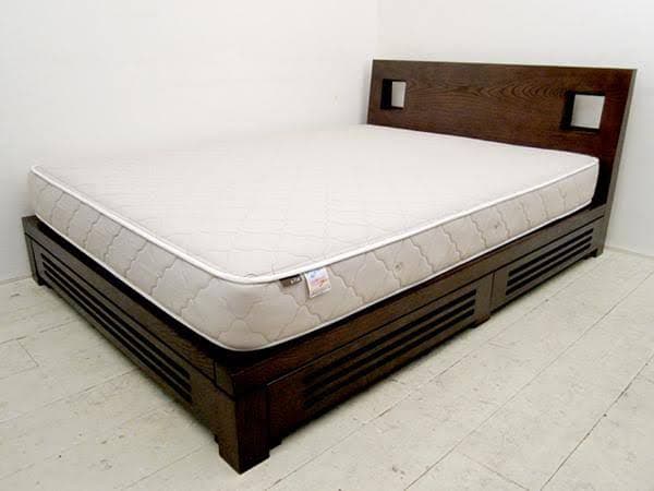 【美品】a.flat ダブルベッドフレーム