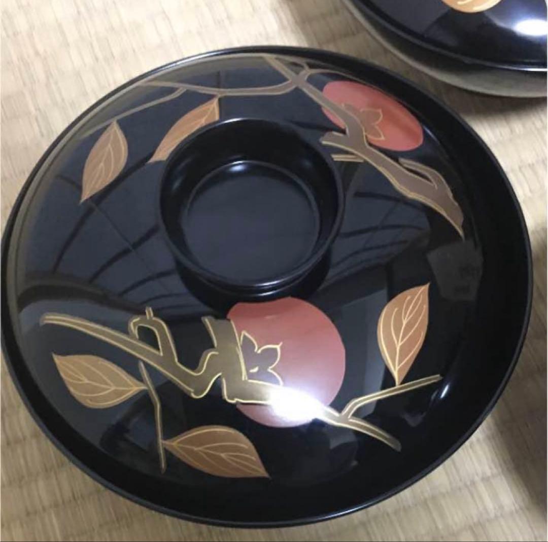 輪島塗 煮物椀 ５客