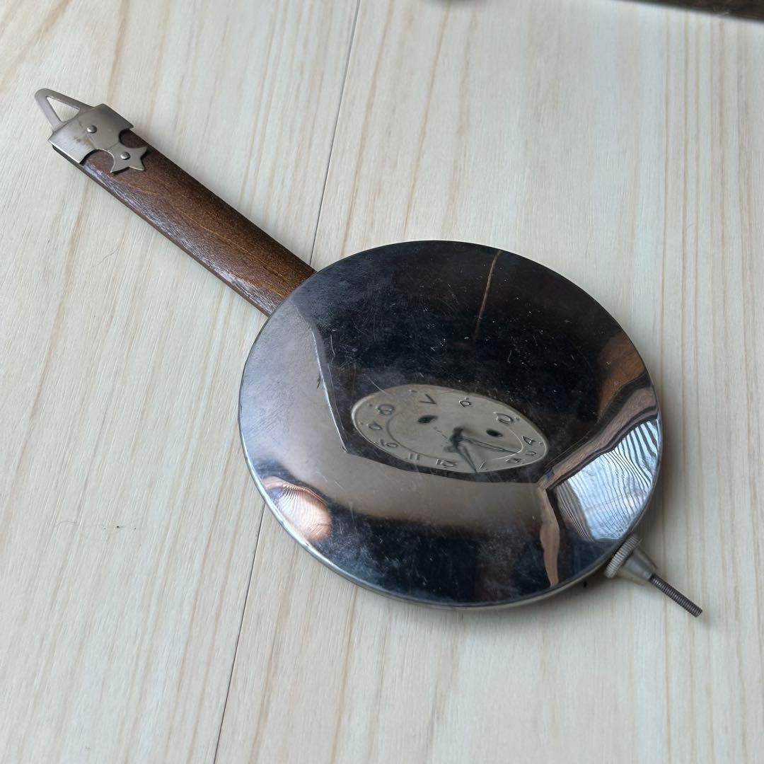 古民具　柱時計ゼンマイ式　昭和レトロ　愛知時計　稼働