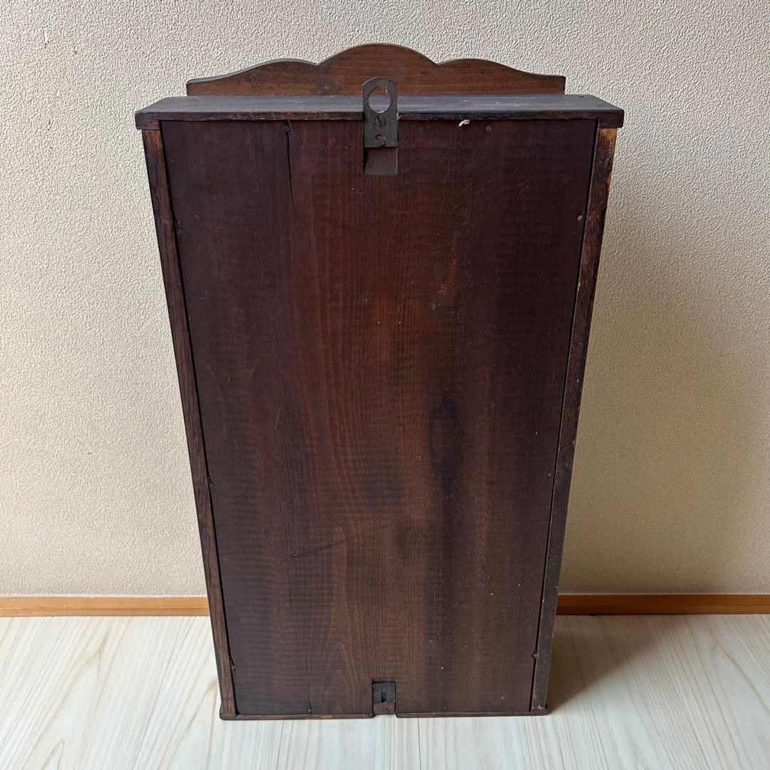 古民具　柱時計ゼンマイ式　昭和レトロ　愛知時計　稼働