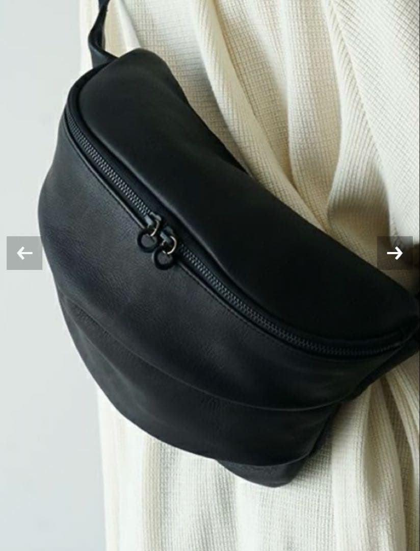 VU PRODUCTヴウ プロダクト panel body bag 鹿革