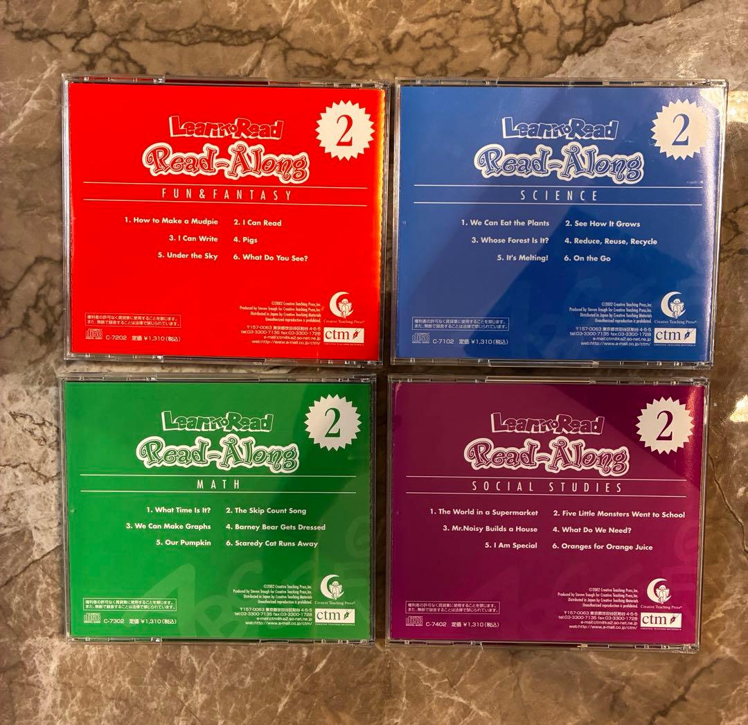 CTP 絵本(48冊)+CD(8枚)レベル1