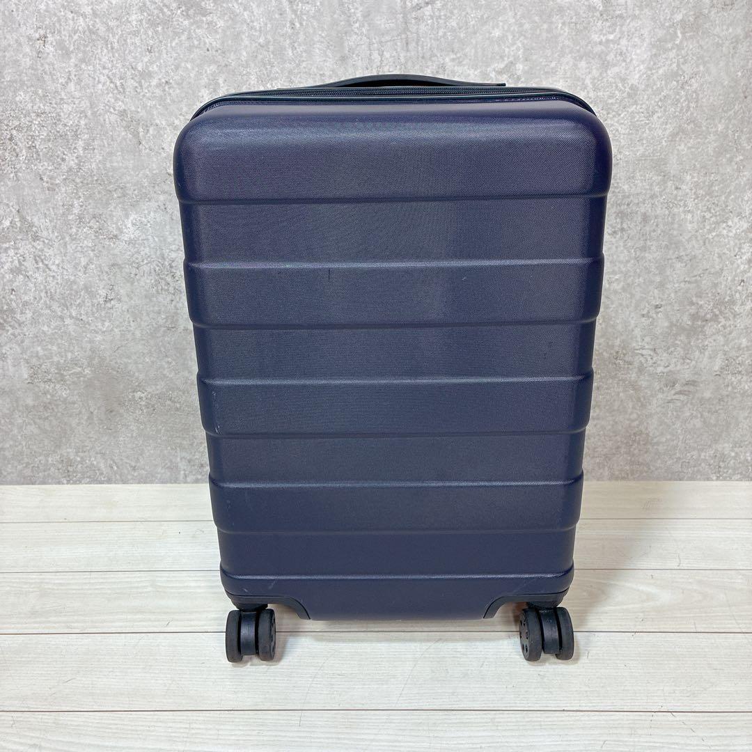 無印良品 MUJI バーを自由に調節できる ハード キャリーケース 36L