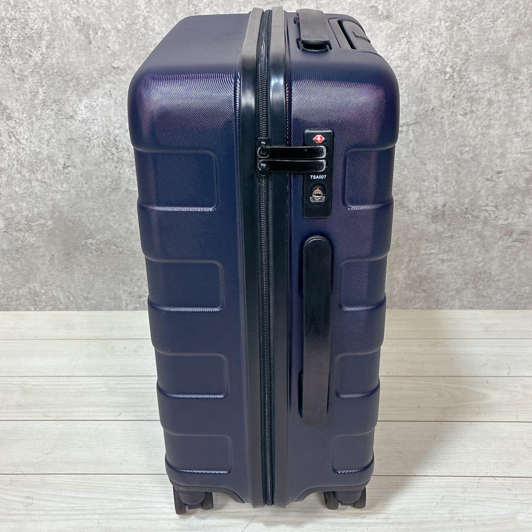 無印良品 MUJI バーを自由に調節できる ハード キャリーケース 36L