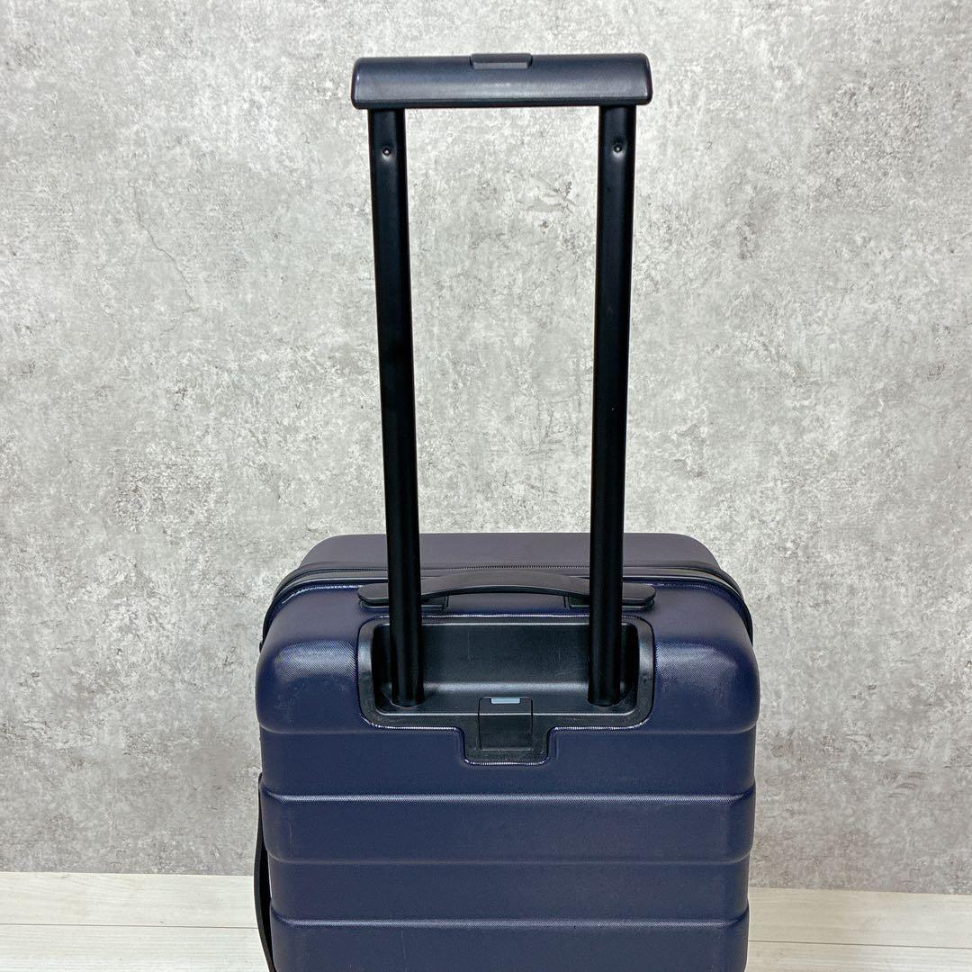 無印良品 MUJI バーを自由に調節できる ハード キャリーケース 36L