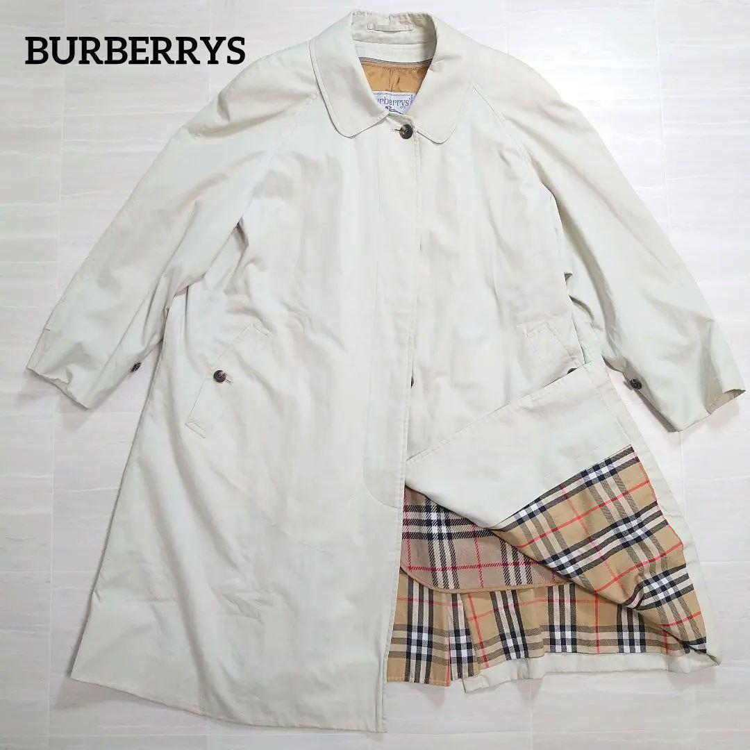 BURBERRYS トレンチコート ノバチェック インナー付き 比翼ボタン