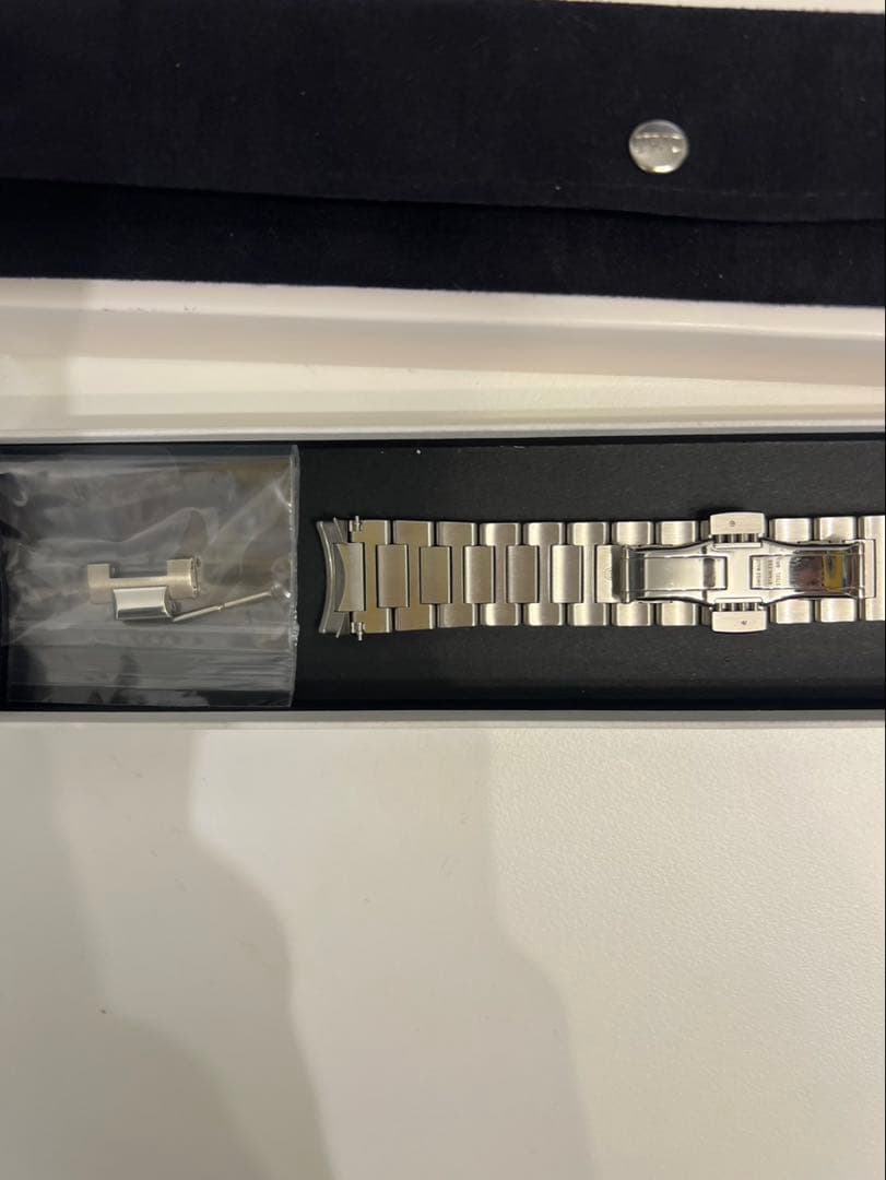 IWCポルトギーゼクロノグラフ用　純正ブレス　ステンレススチール 金属ベルト
