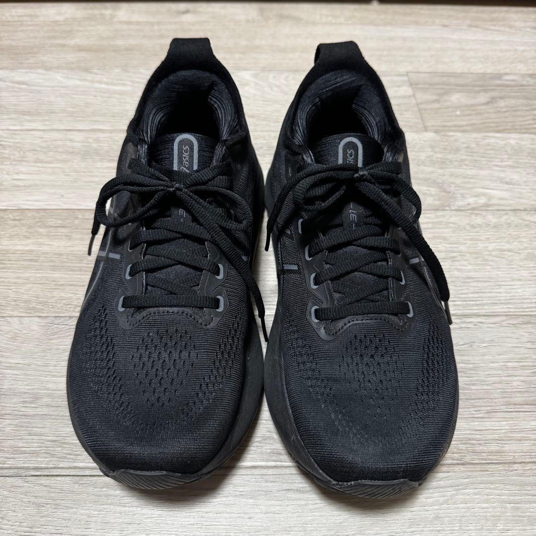 26 美品 ASICS GEL KAYANO 31 ブラック 黒 アシックス