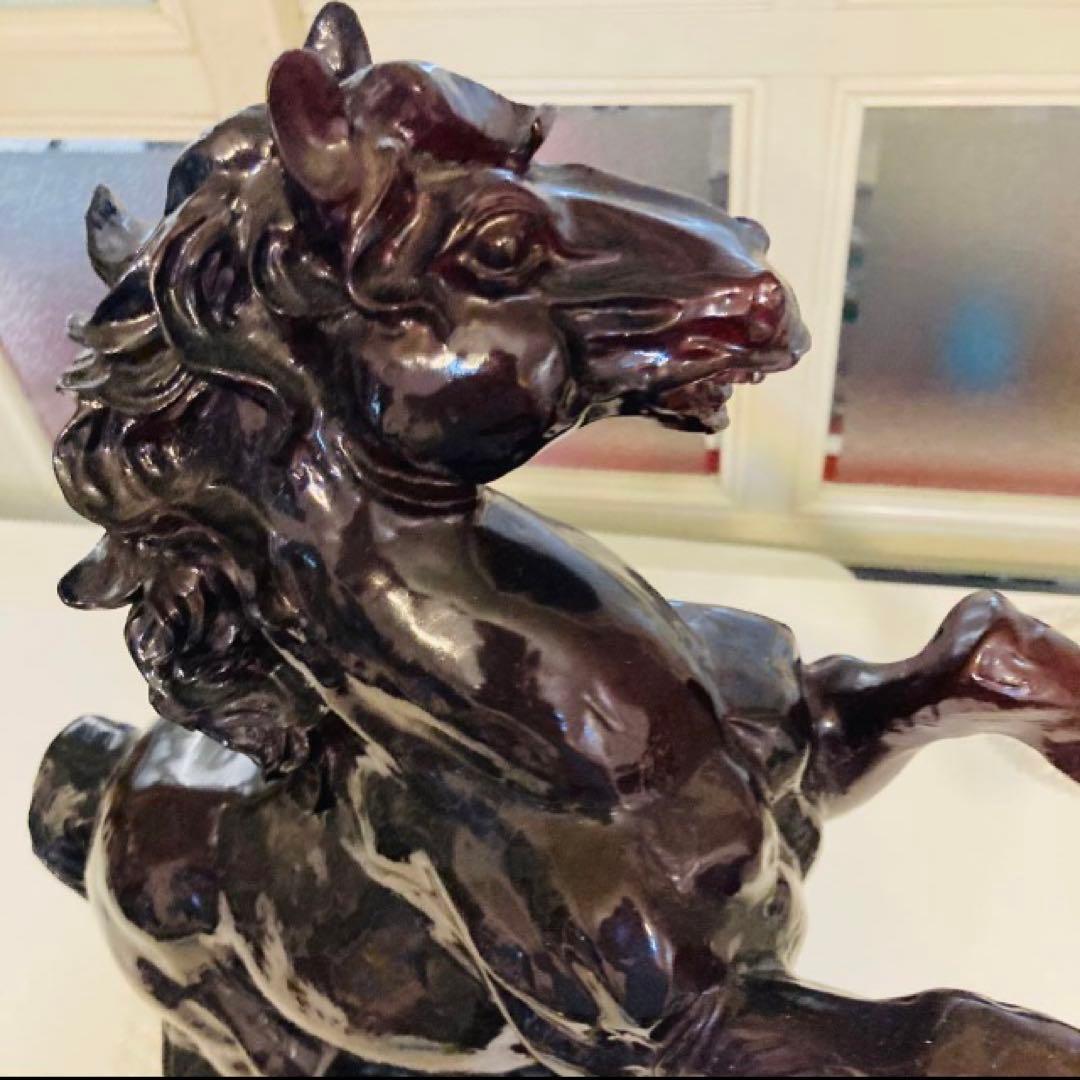 置物　跳ね馬　縁起　インテリア　大型