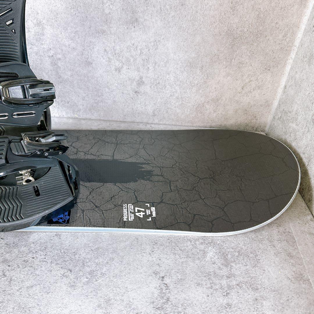 Headヘッド　プログレス　147センチ×バイン　スノーボード2点セット