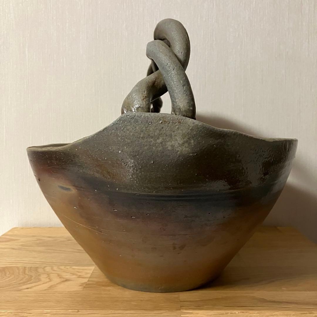備前焼　花器　茶道具　池坊　自由花