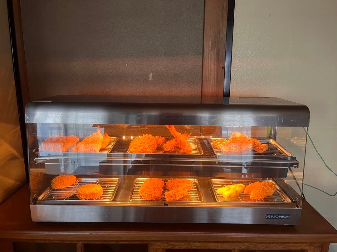 ニチワ電機　XSC-92 遠赤外線ホットショーケース　2022年製