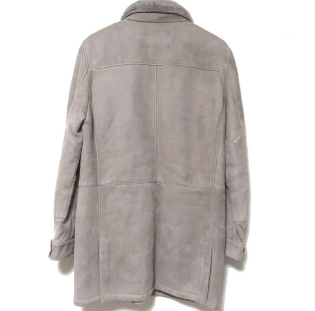 【美品】ブルネロクチネリ　ムートン　ロングコート