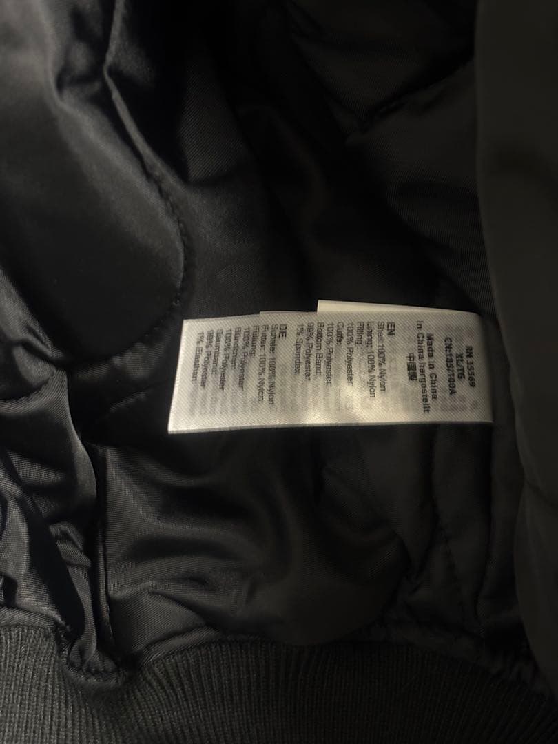 THUGCLUB ALPHA INDUSTRIES MA-1ジャケット XL