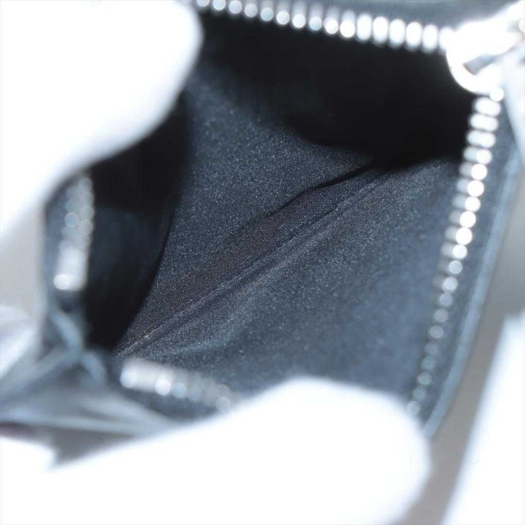 Margiela メゾン マルジェラ 4ステッチ レザー マネークリップ 黒