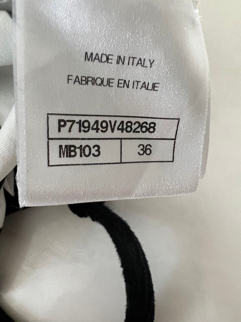 CHANEL シャネル　水着　ストライプ　36