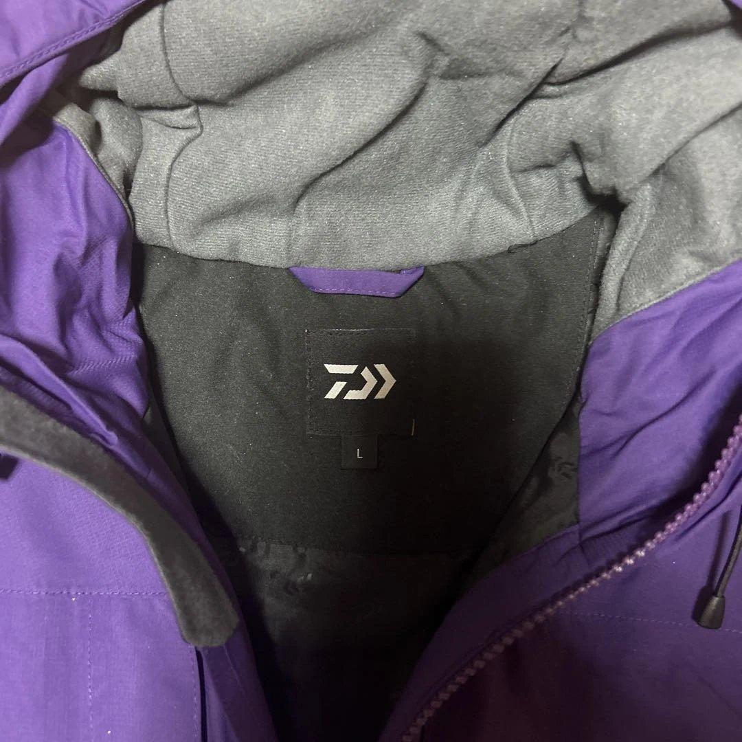 ダイワ DW-3224 レインマックス アングラーズウィンタースーツ パープル