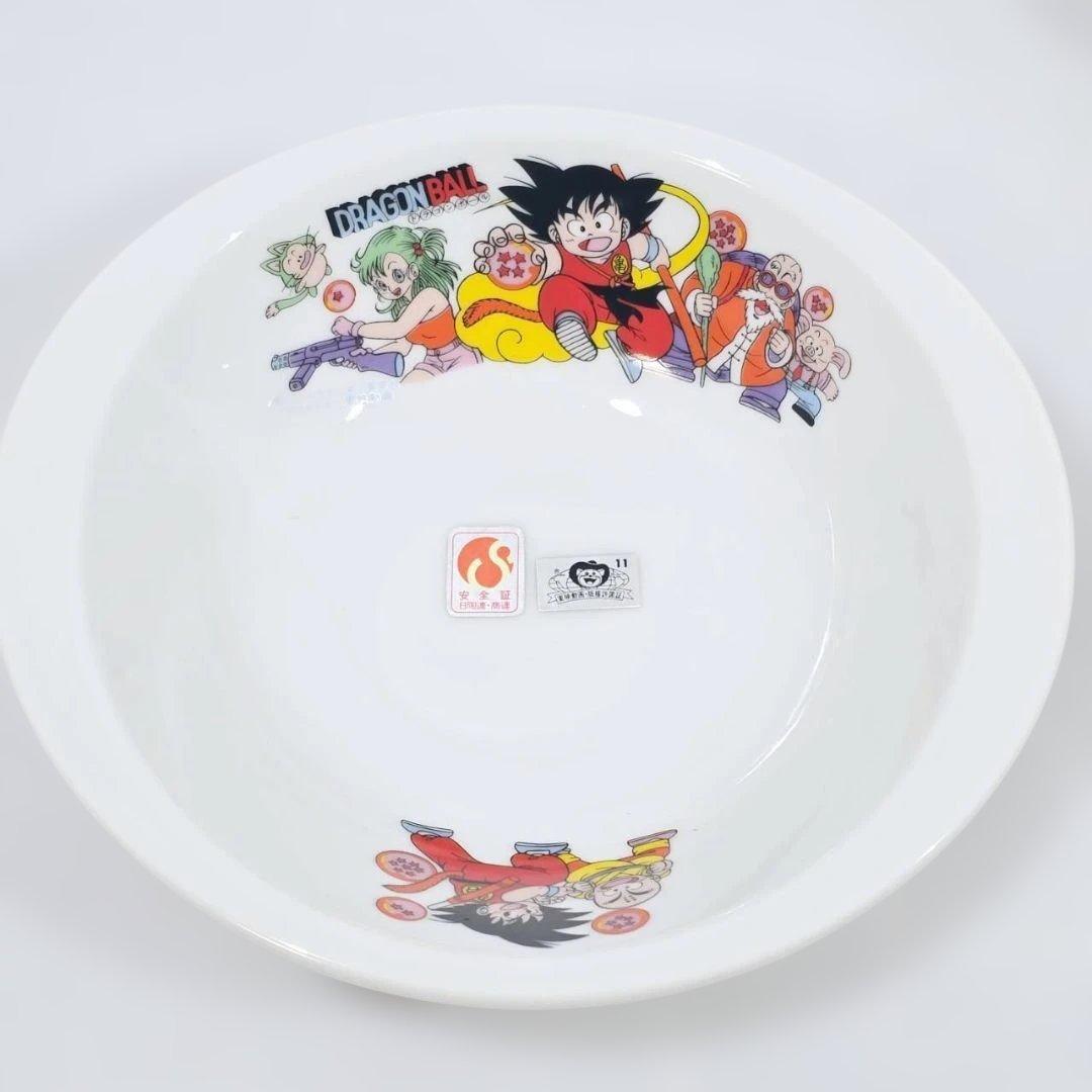 ドラゴンボール 当時物 陶器 皿 希少 孫悟空 クリリン 鳥山明 7枚 セット