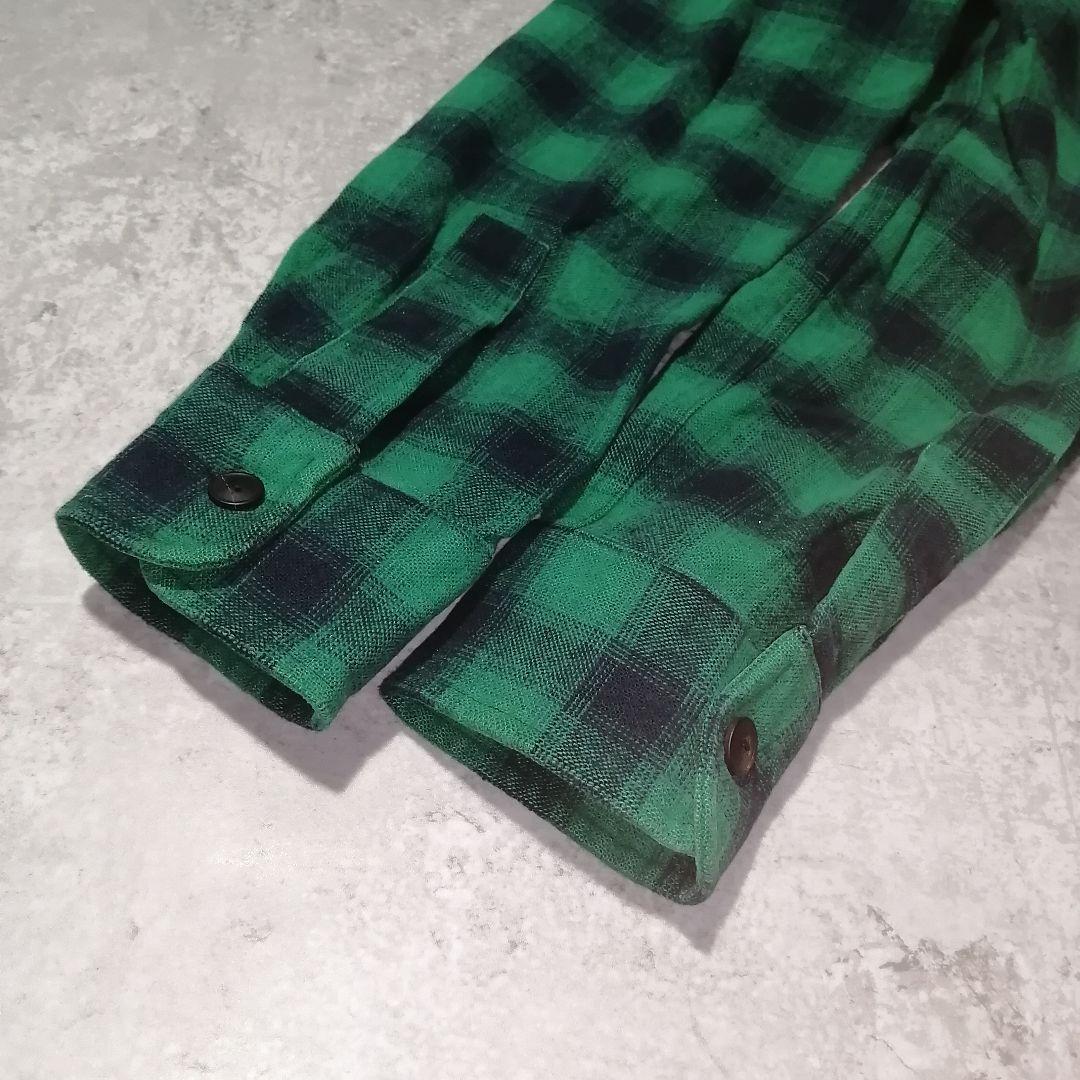 【T様】Polo by Ralph Lauren オンブレチェックネルシャツ M