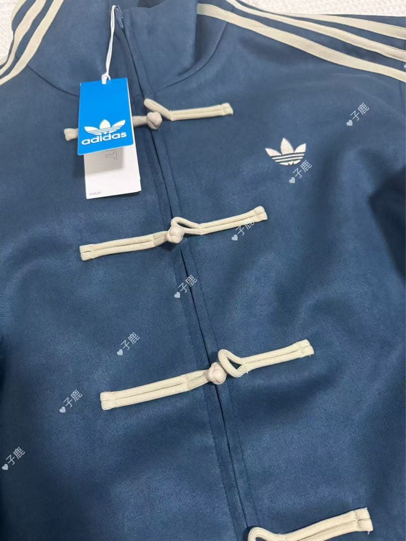 adidasアディダス 中国限定 蛇年トラックジャケット ネイビーM.