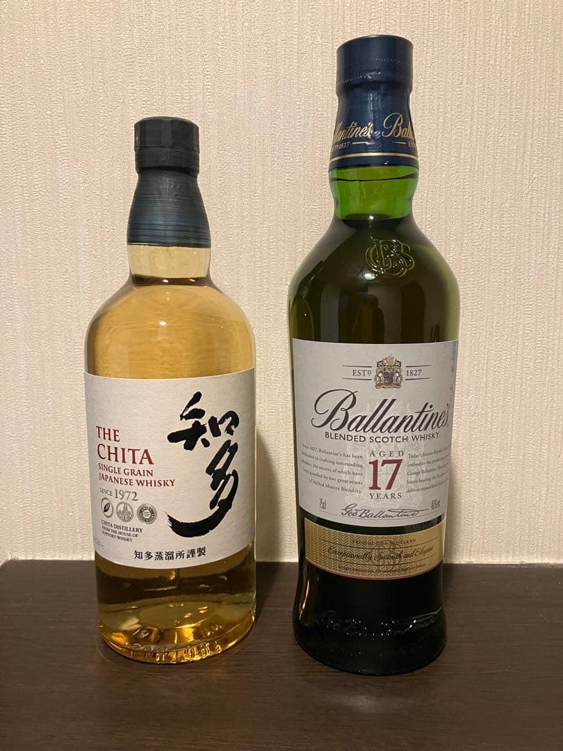 サントリー ウイスキー 知多 700ml バランタイン17年2本セット