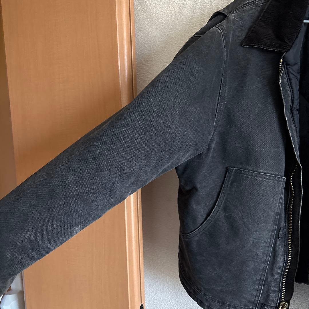 Carhartt ブラック ジップアップジャケット L