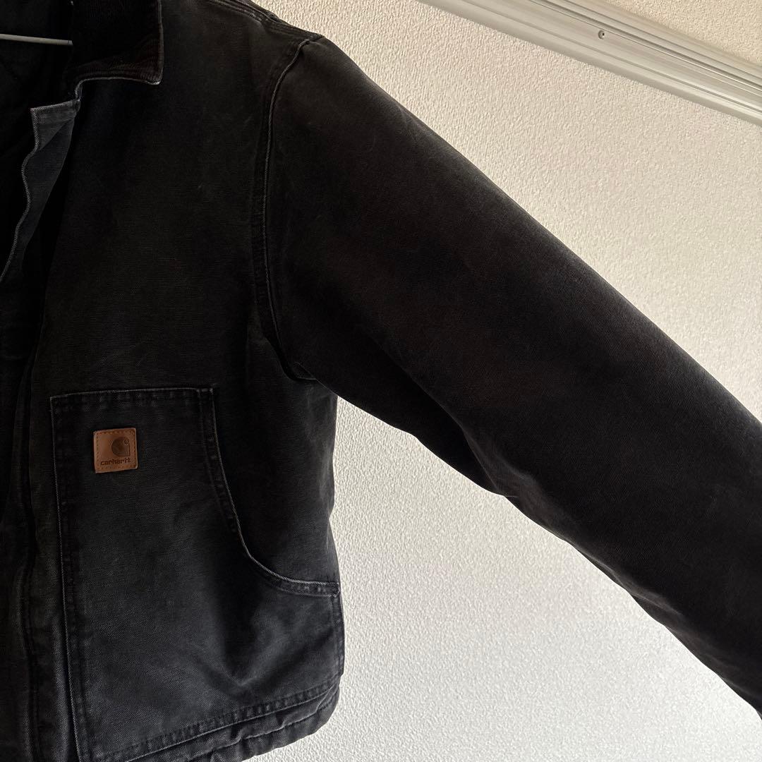 Carhartt ブラック ジップアップジャケット L