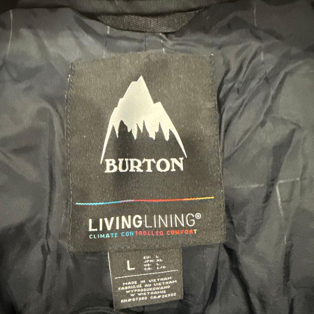 BURTON スノーボードカーゴパンツ LIVING LINING