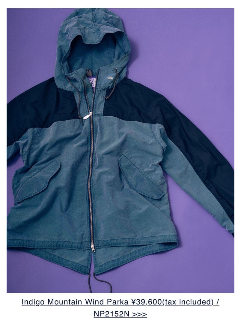 ジャケット・アウター NORTH FACE Indigo Mountain Wind Jacket