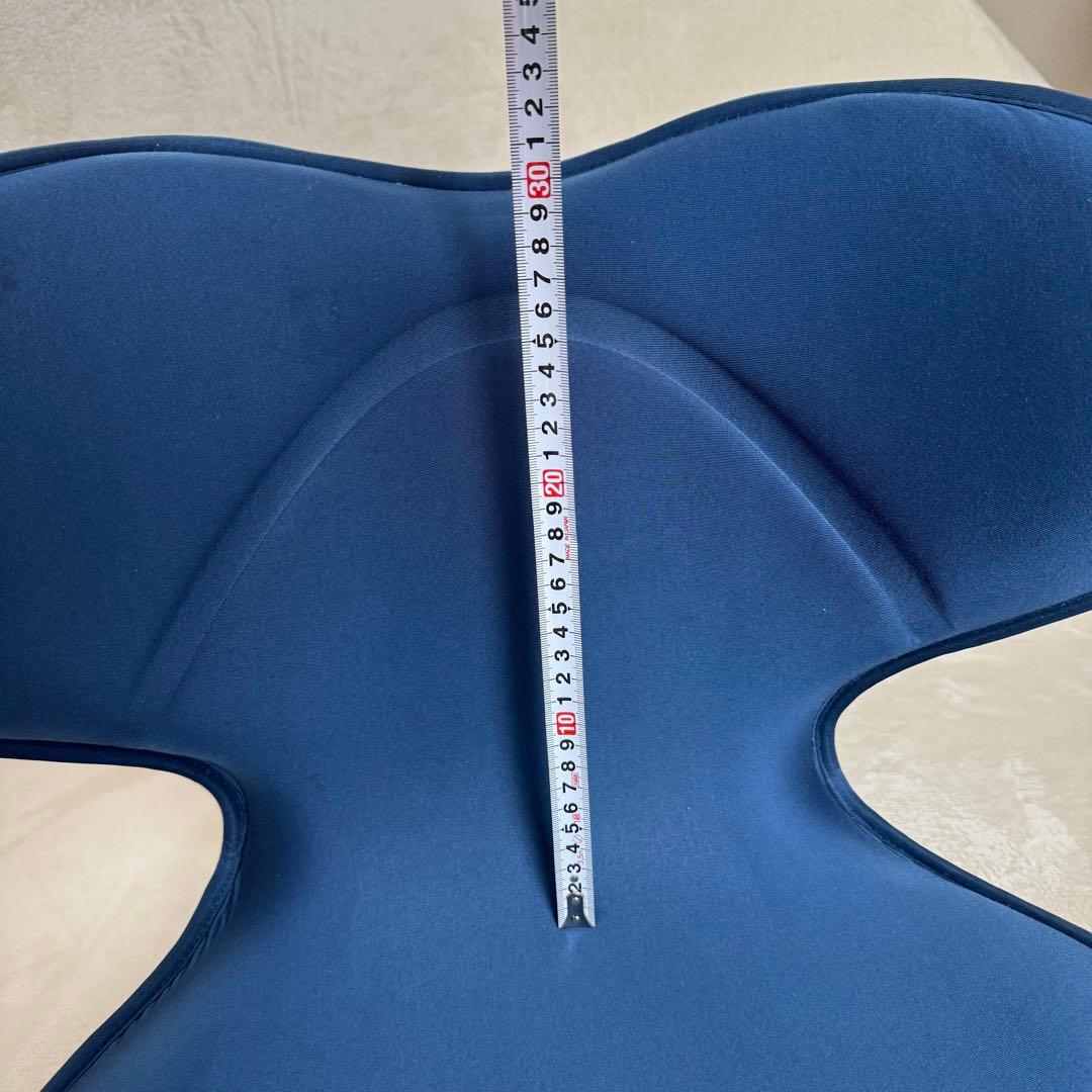 美品 MTG Style スタイル 座 椅子 ボディメイク シート スマート 青