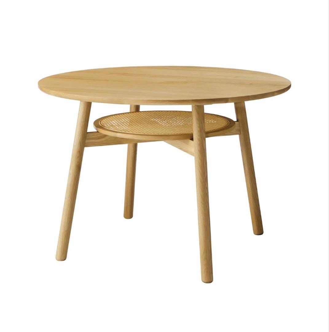 unico ウニコ　SOLK ソルク　ラウンドダイニングテーブル　Φ1100