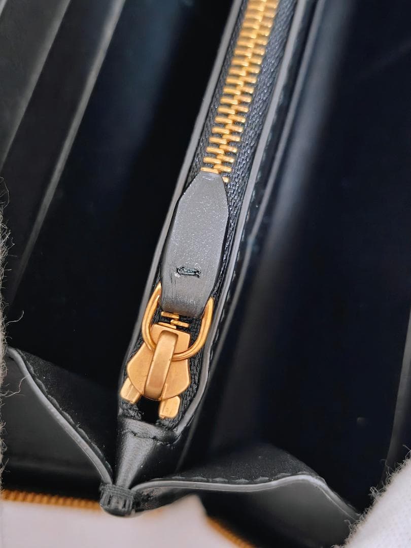 未使用品 ダンヒル DUKE ジップ コートウォレット 長財布 ブラック
