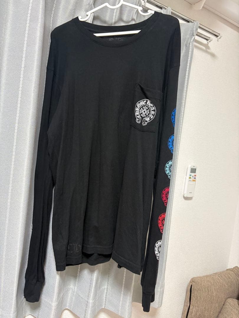 正規店購入CHROME HEARTS ブラック 長袖ロンT⭐︎美品
