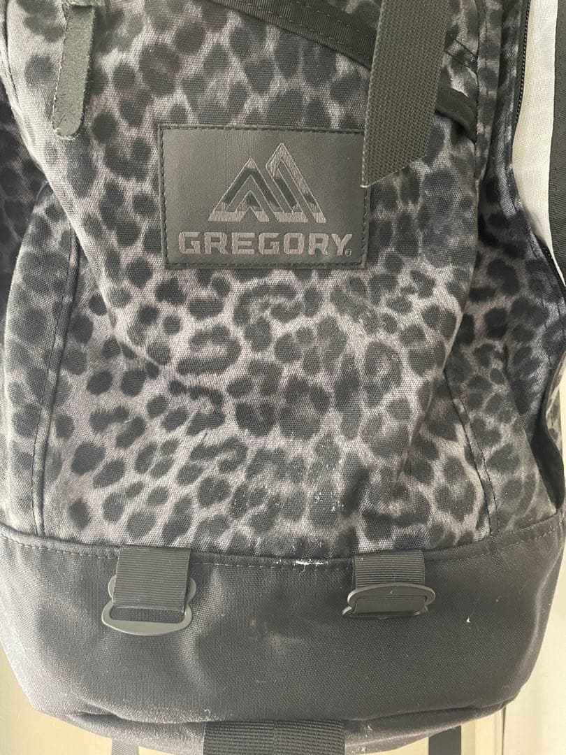 GREGORY ヒョウ柄リュック　FAIN DAY