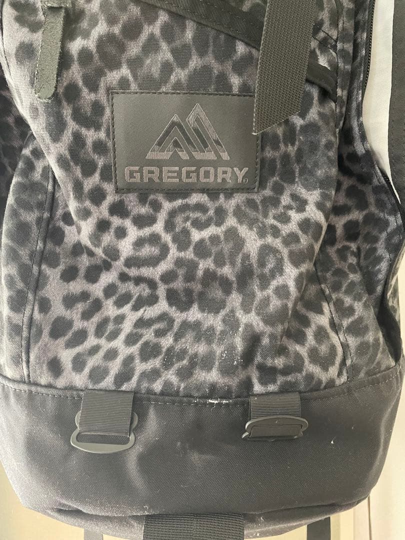 GREGORY ヒョウ柄リュック　FAIN DAY