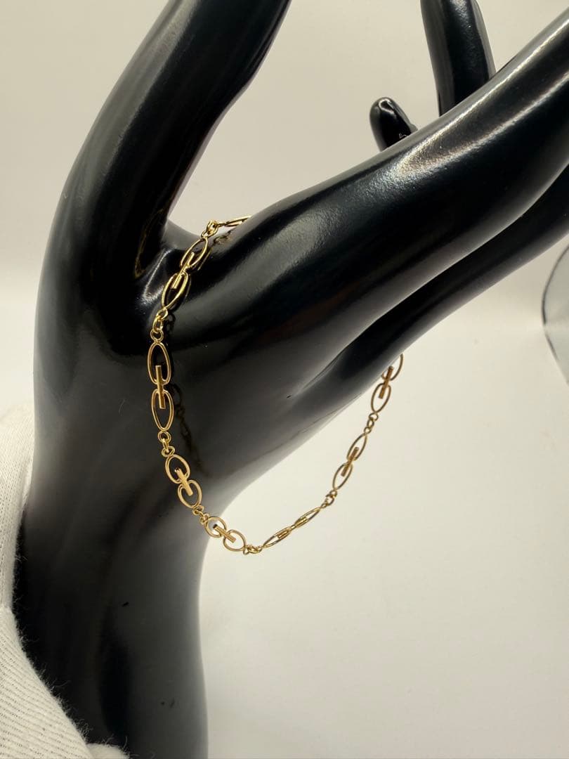 K18 ブレスレット 約18cm 未使用 展示美品