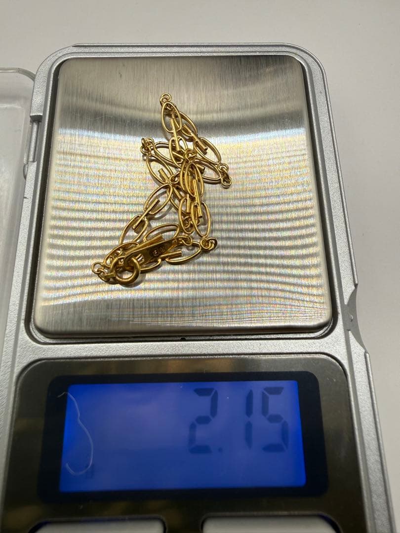 K18 ブレスレット 約18cm 未使用 展示美品