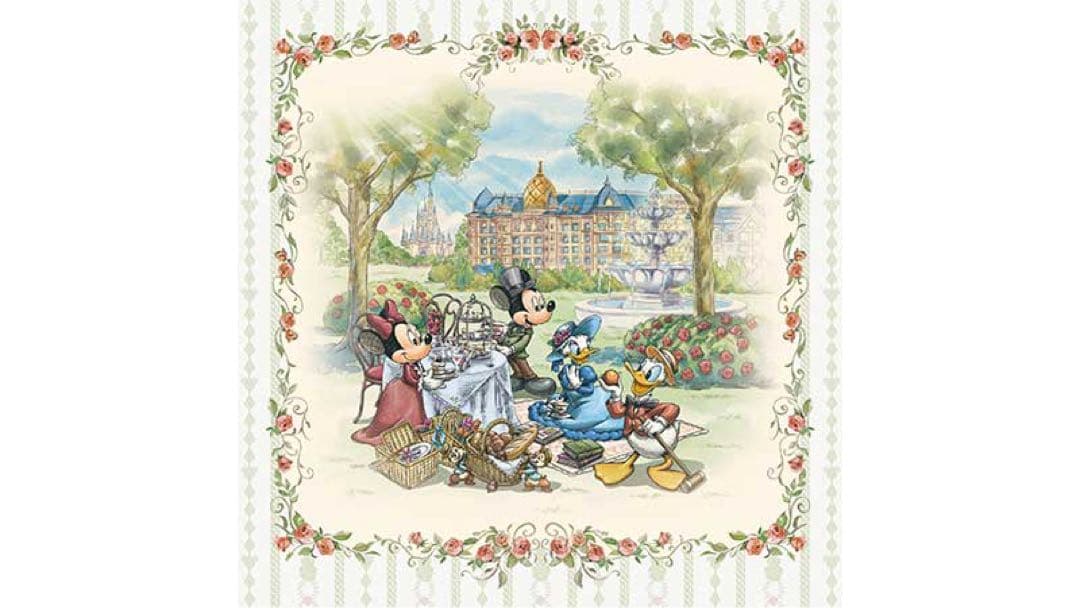 ディズニーランドホテル　宿泊者限定　布団カバーと枕カバー